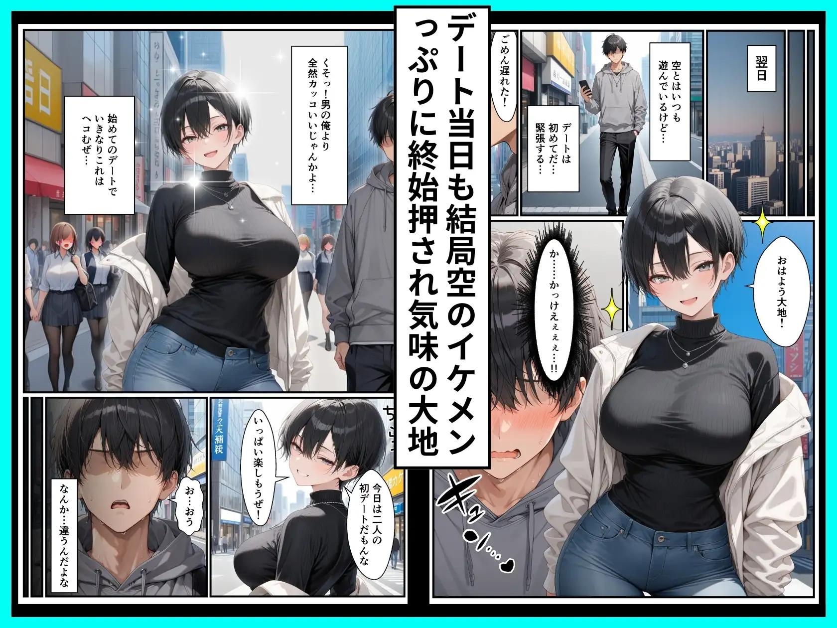 一週間後に学園の王子様な巨乳幼馴染とイチャらぶセックスする話 サンプル画像 4