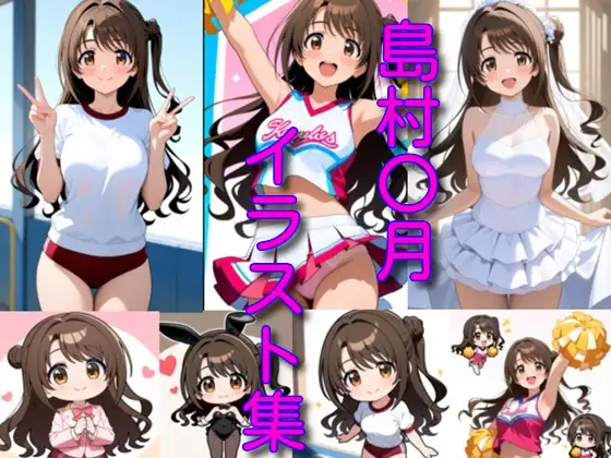 島村〇月イラスト集 ジャケット画像