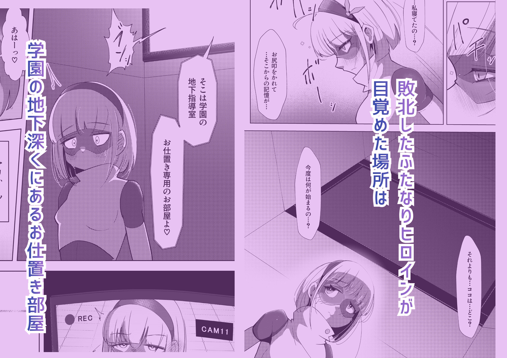 ふたなりヒロピン 科学の氷神乙女フロストブルームepisode.03 画像1