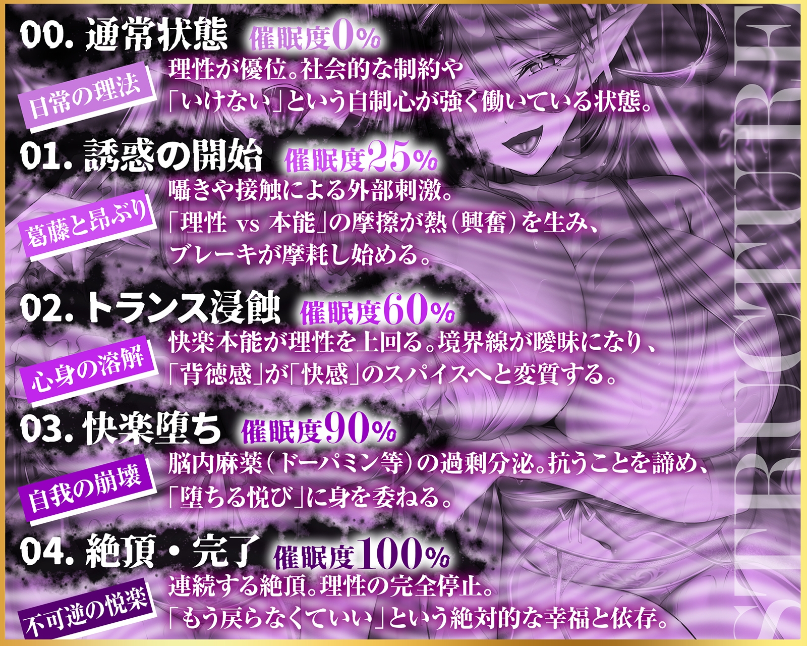 【無限搾精×低音オホ声】⚠️催○解除なし⚠️誘・惑・催・眠【心情代弁】 画像5