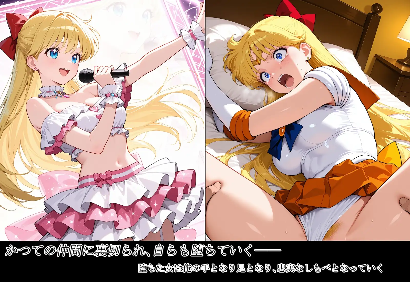 雑魚妖魔の俺がセーラー戦士を堕とすまで4 サンプル画像 2