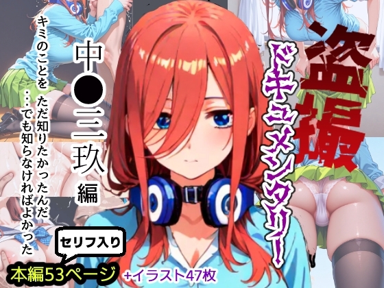 盗撮ドキュメンタリー ～中●三玖 編～