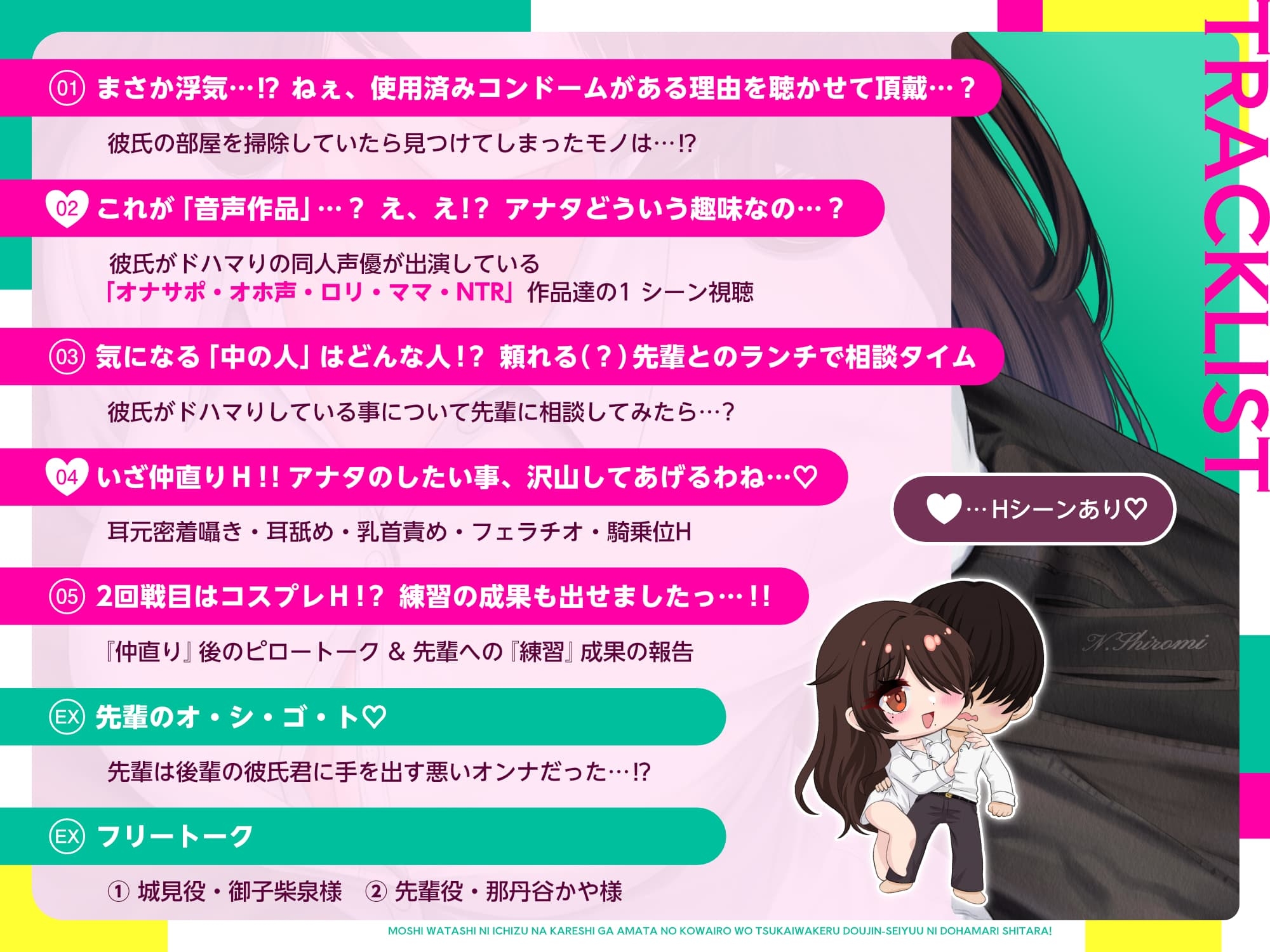 もし私一途の彼氏が数多の声色を使い分ける同人声優にドハマりしたら⁉ 画像4