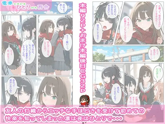 電車ときどきひとりのち百合 サンプル画像 2