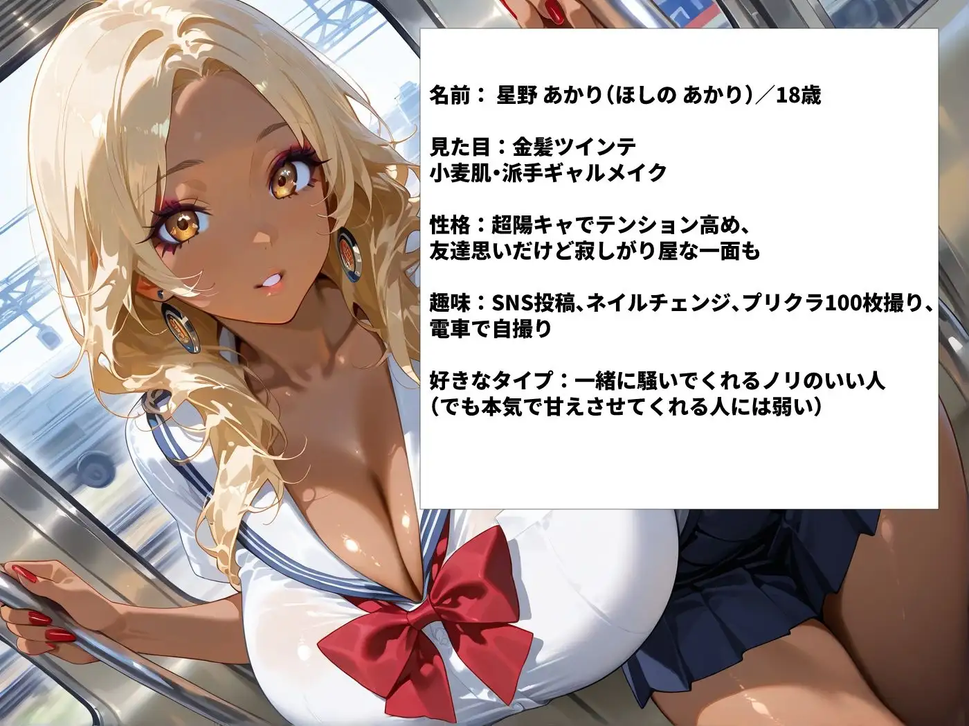 【禁断】電車で巨乳JK3人をハメちゃう一部始終 サンプル画像 4