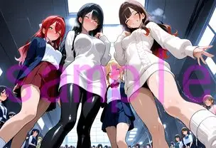 女の子たちにひたすら見下していただく画像集 サンプル画像 4