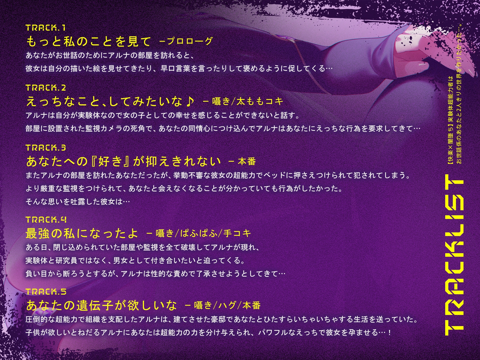 【快楽×闇堕ち】実験体超能力者は、お世話係のあなたと2人きりの世界を作りたかった・・・。【KU100収録】_3