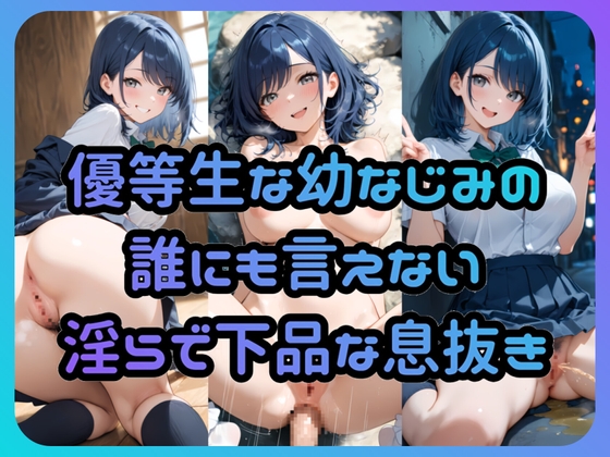 優等生な幼なじみの誰にも言えない淫らで下品な息抜き