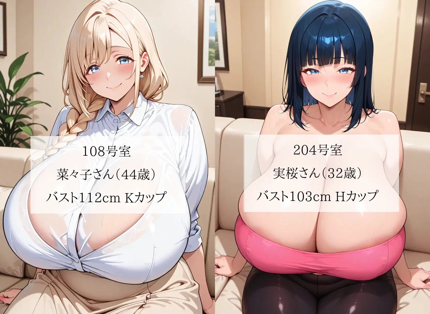 爆乳シンママ限定アパートの管理人になったボク…お仕事は「個人面談」という名の欲求不満熟女の性欲処理でした<セリフ付CG集> サンプル画像 3
