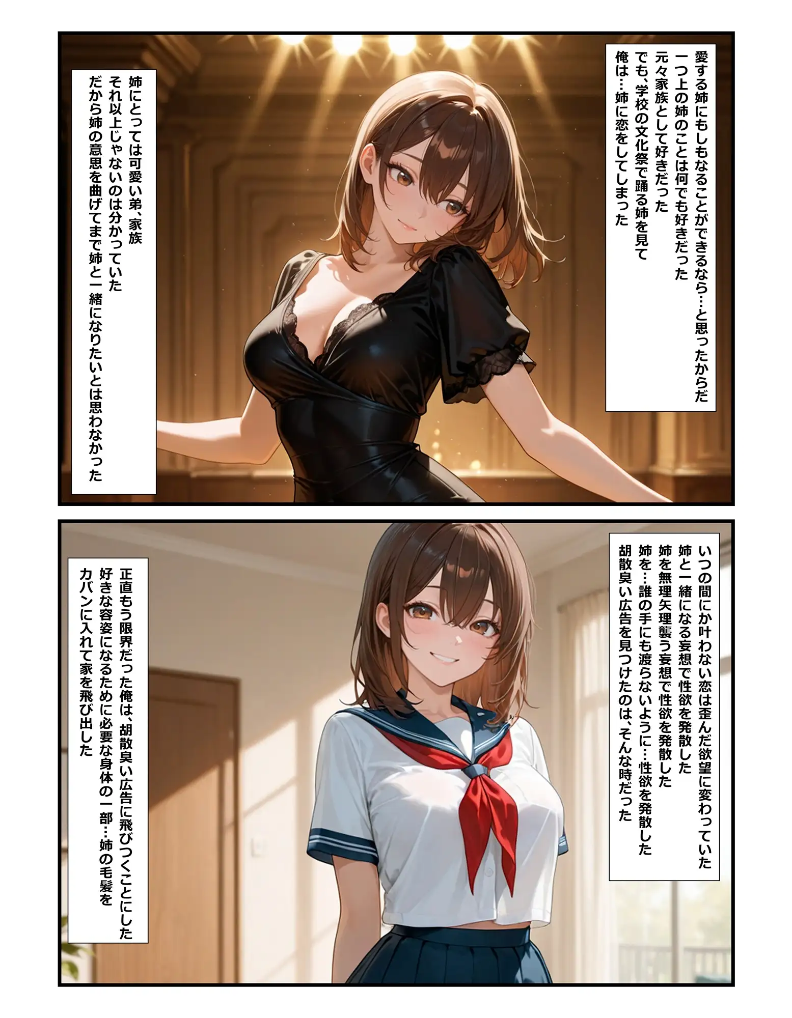 姉の身体になってヤりたいこと サンプル画像 2
