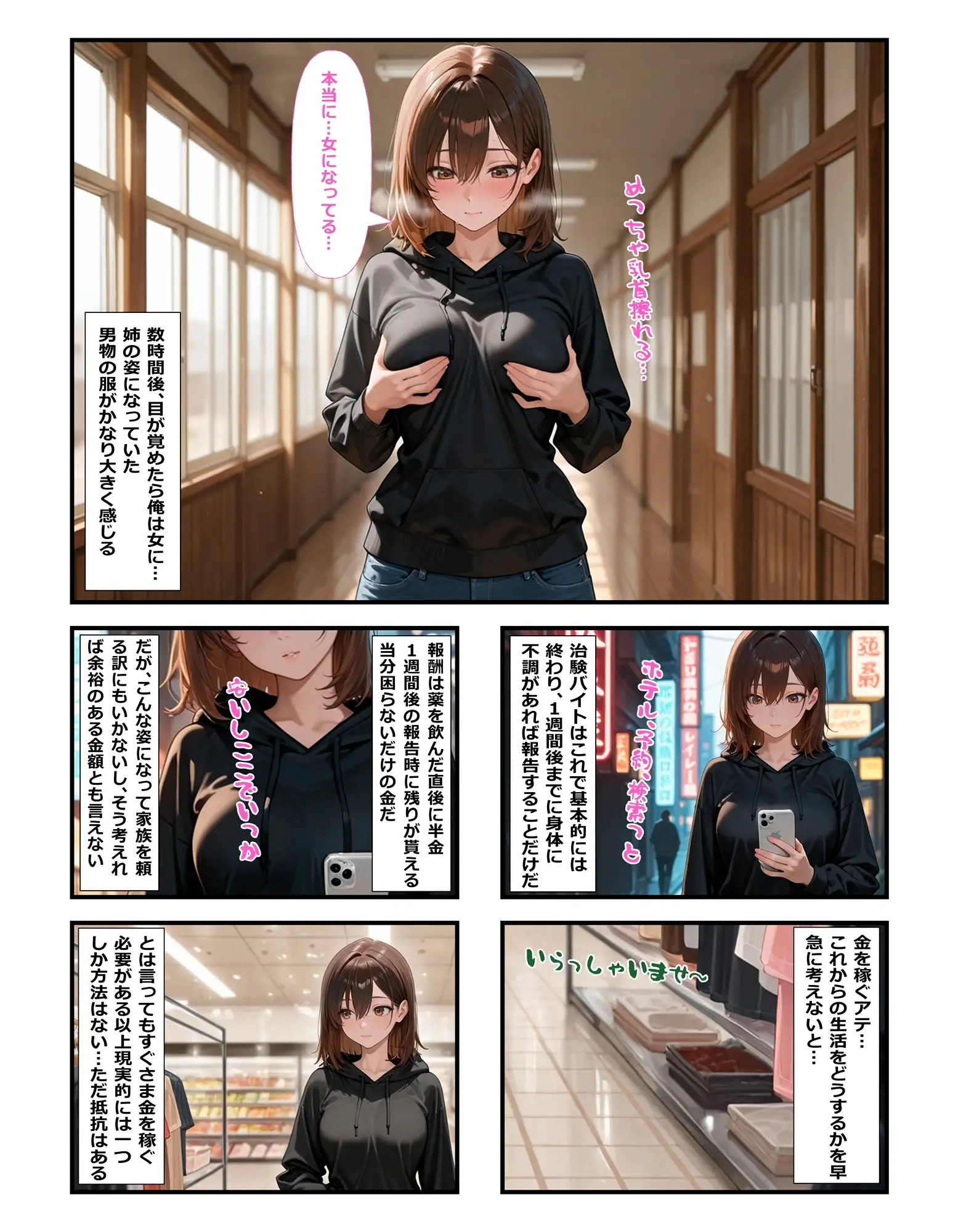 姉の身体になってヤりたいこと サンプル画像 3