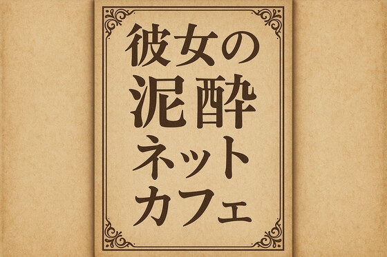 彼女の泥●ネットカフェ