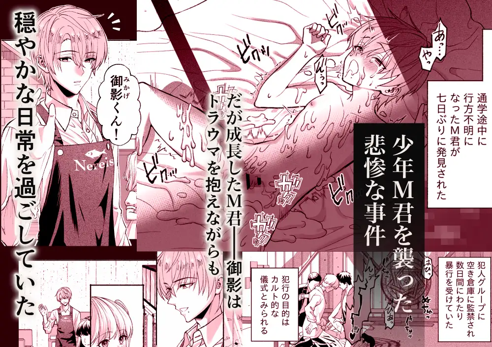 被害者M君のその後 サンプル画像1