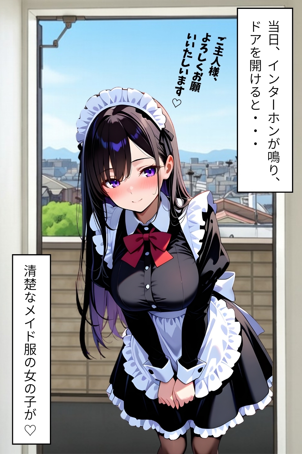 ご褒美レンタルメイド ～ 清楚な処女メイドが快感を知るまで(前編)～_2