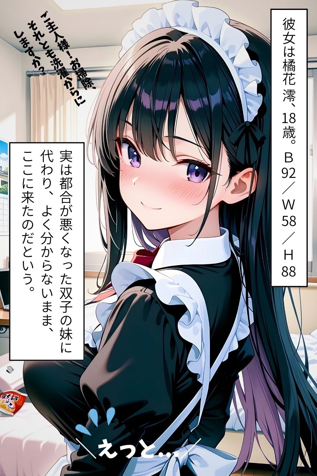 ご褒美レンタルメイド ～ 清楚な処女メイドが快感を知るまで(前編)～_3