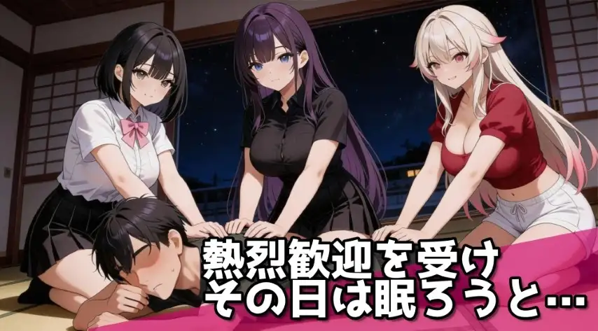 孕ませ郡夜○い村の三姉妹〜熱い白濁精子を取り合う爆乳三姉妹とドクドク中出しナイト〜 [ぬけにんX] | DLsite - R18