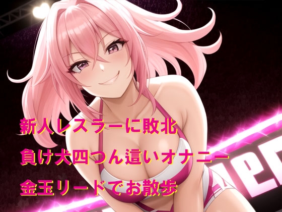 女子レスラーに負けてリング上で公開羞恥おしおき4 画像1