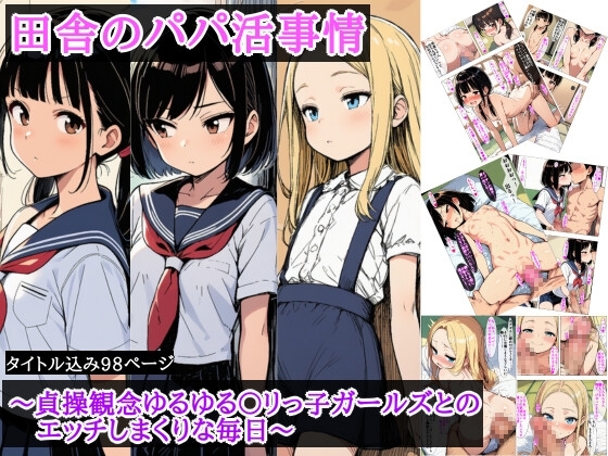 田舎のパパ活事情 ～貞操概念ゆるゆるな〇リっ子ガールズとのエッチしまくりな毎日～