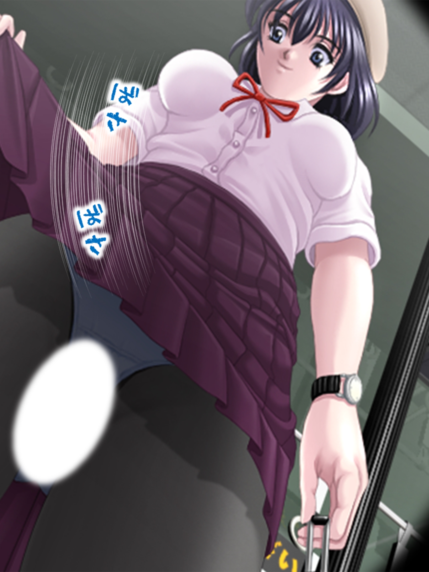 バスの中で逃げ場を失ったJKを無理矢理… <総集編> 画像8