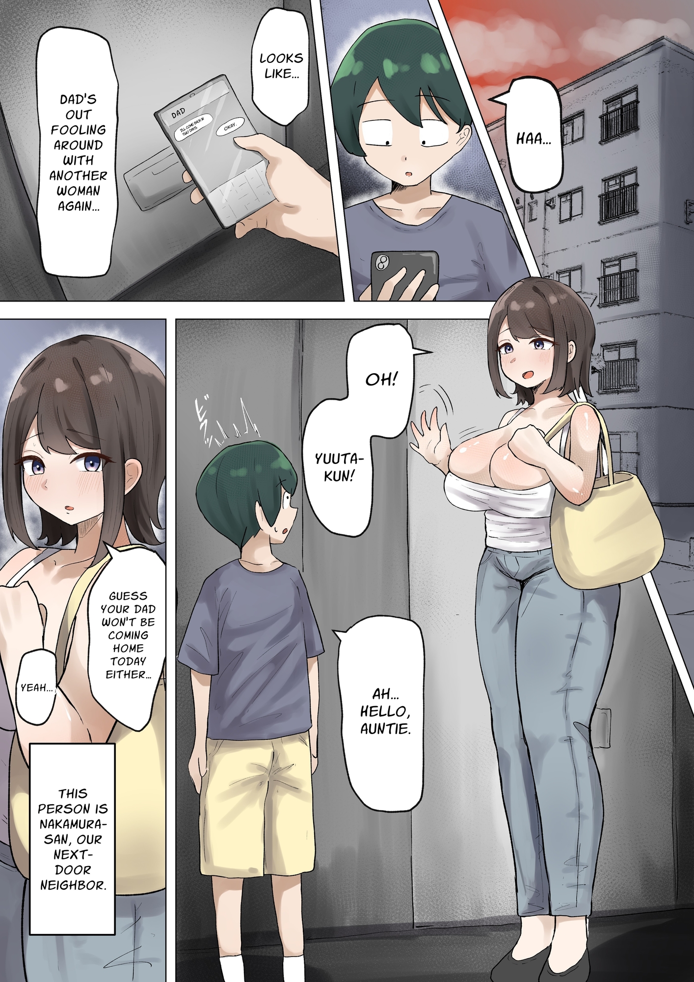 [ENG Ver.] The Lady I Adored Next Door Turned Out To Be A Slutty Pervert1