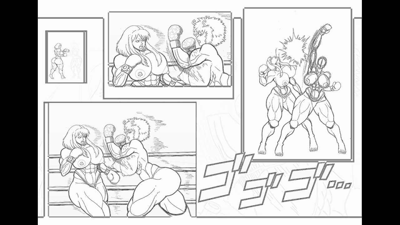 私のヒーローボクシングガールズ…トップレスボクシング！ 画像7