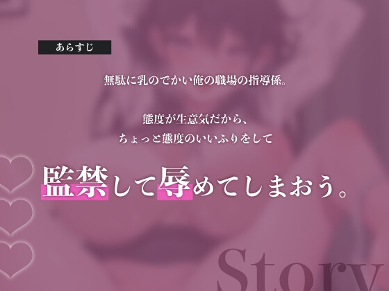 バイト先の巨乳指導係を監禁してメス奴○にする 画像2