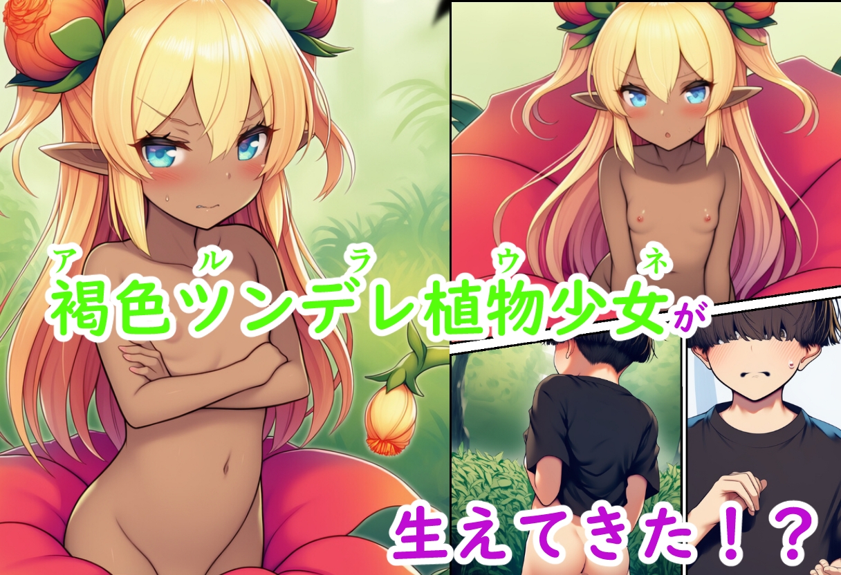 立ちションしたらアルラウネが生えてきた件_3