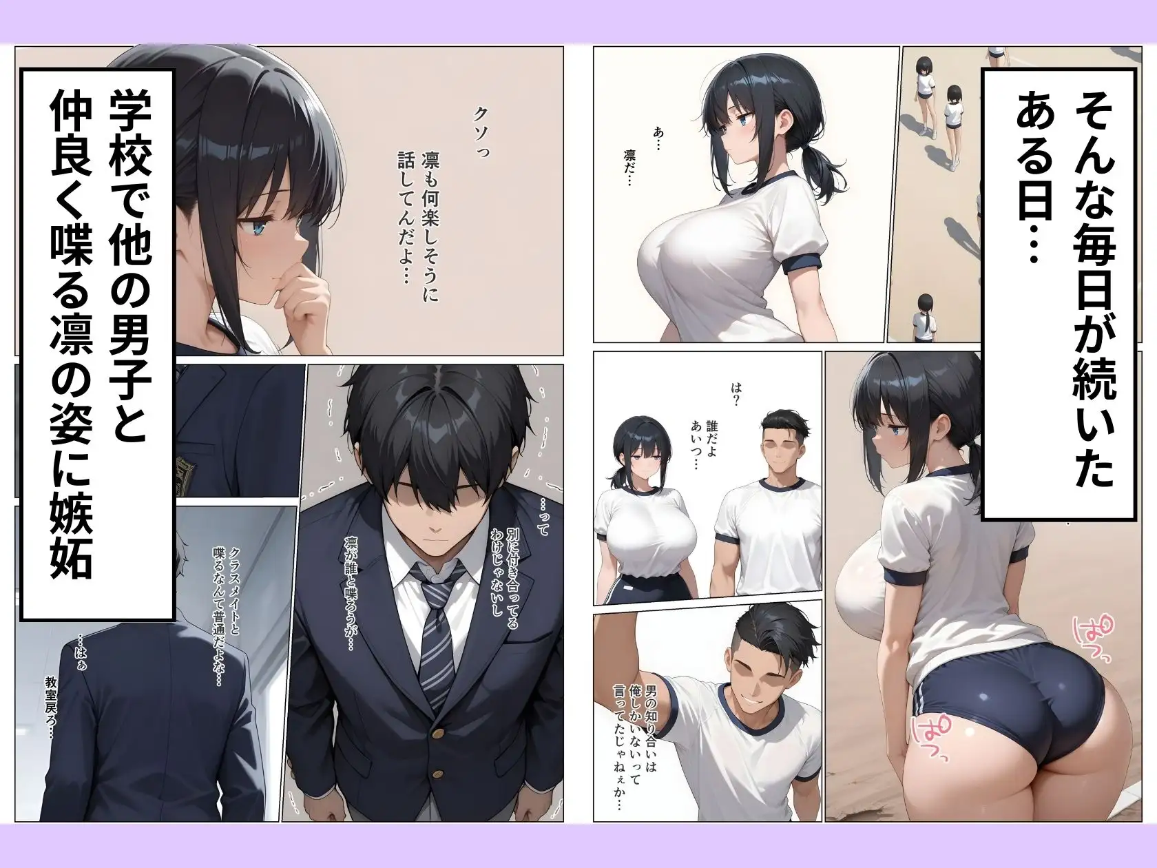 ちんぽを借りにきた無表情な陰キャ幼馴染とイチャラブセックスした話 サンプル画像 7