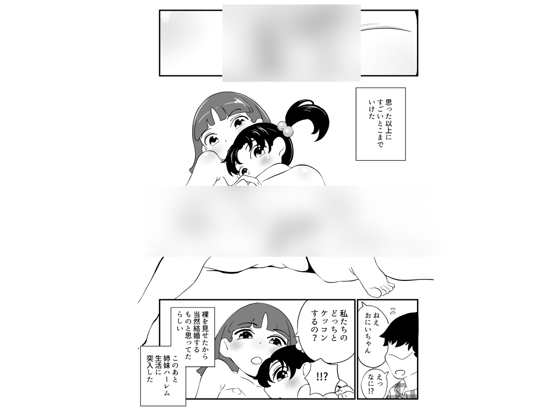 無口姉妹のおそろいヌードを撮る話 画像2