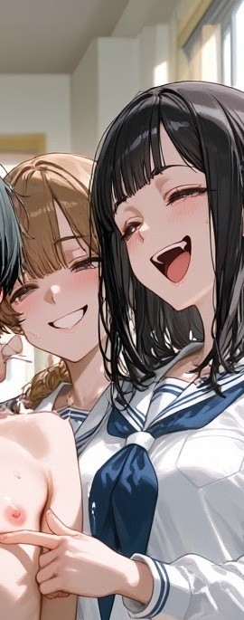 いじめっ娘倶楽部のSPHボイス 短小包茎くん虐め 後輩女子グループ編 年下の女の子達に虐められて全裸にされ…強○オナニー！ 画像3