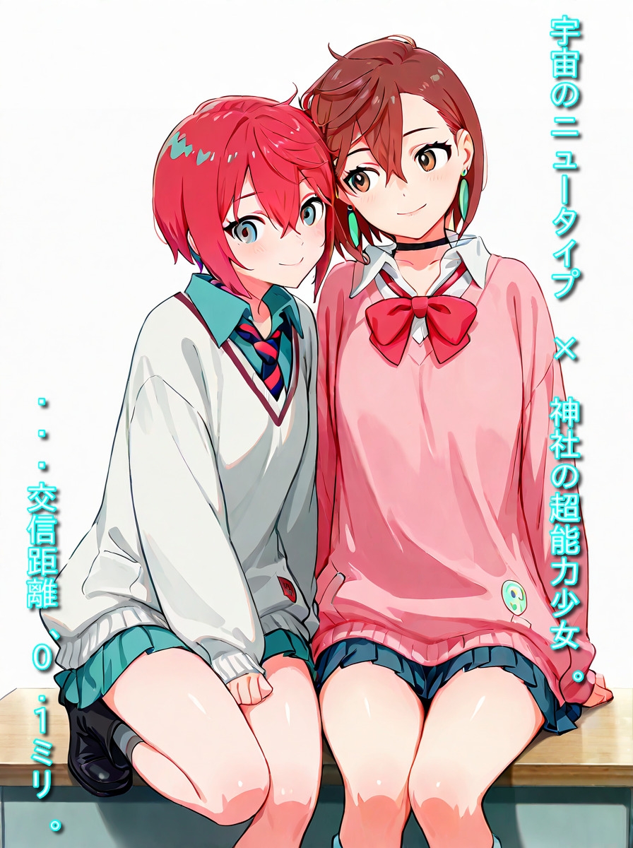 「マチュとモモ」二人の情熱的なキス百合が見たい…そんなあなたのための作品です。1