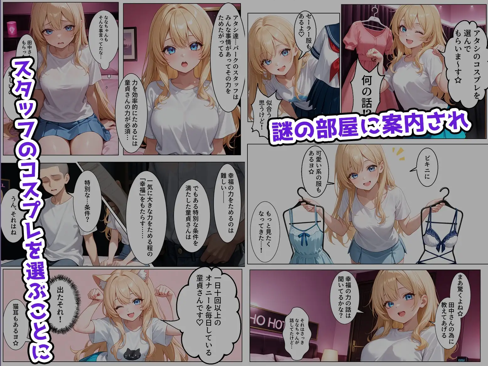 ティファニーパーク〜ここのスタッフ全員犯し放題って本当ですか?〜1話 サンプル画像 3