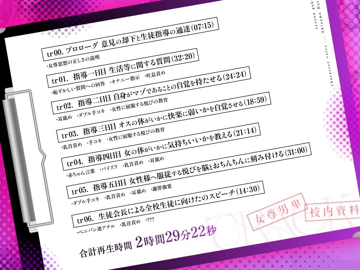 女尊学園~女尊男卑思想の女学園長と担任の先生が反抗的な生徒を徹底的にマゾオス調教する話~ 画像4