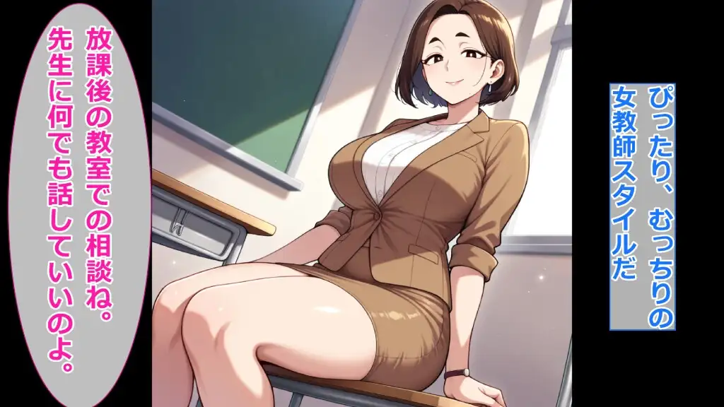 【コスプレ服装編】ぽっちゃり人妻上司と着衣のままイチャイチャする3 サンプル画像 3