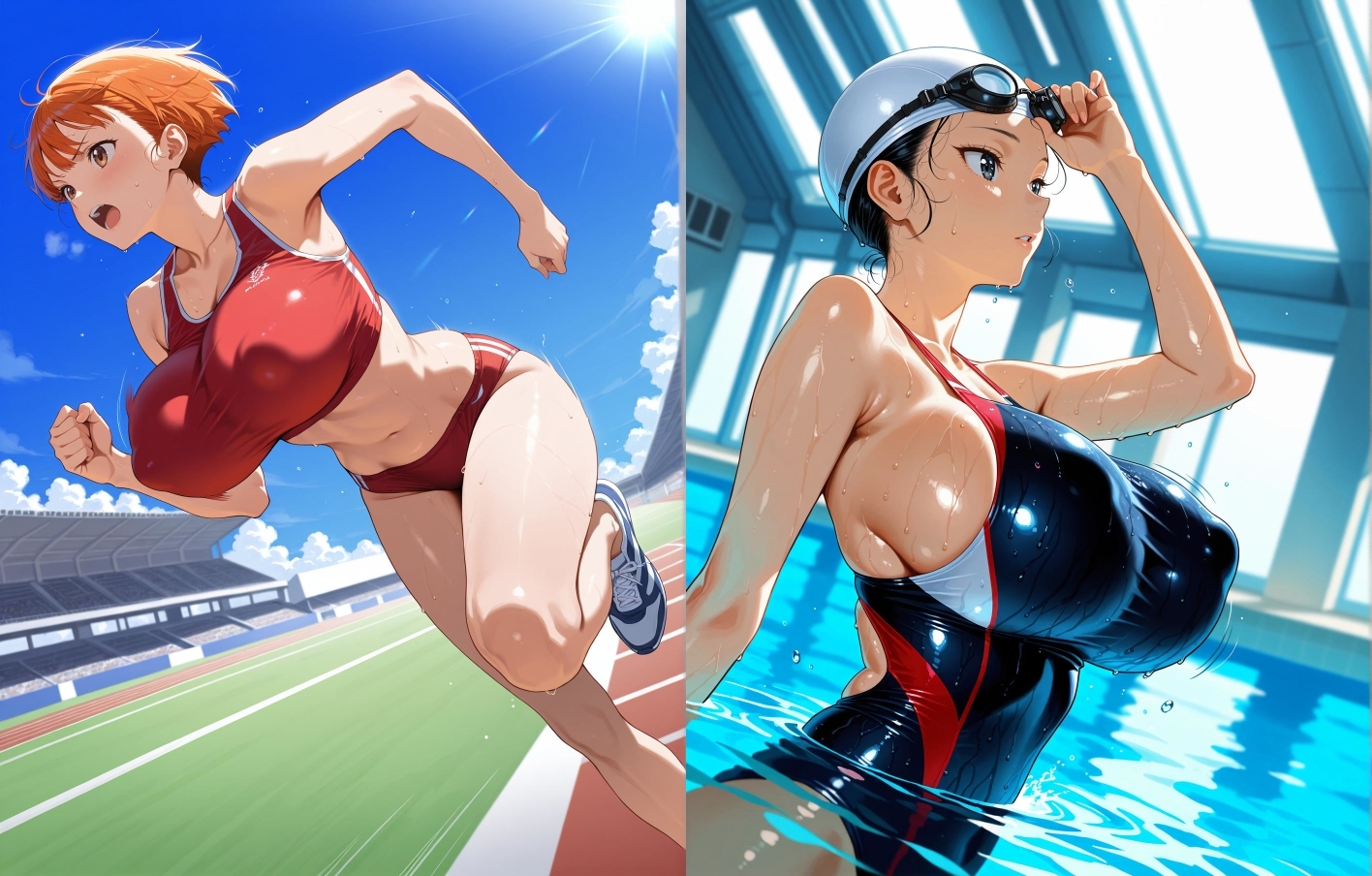 スポーツ美少女たちの超食い込みマンスジを超接写スペシャル!!_1