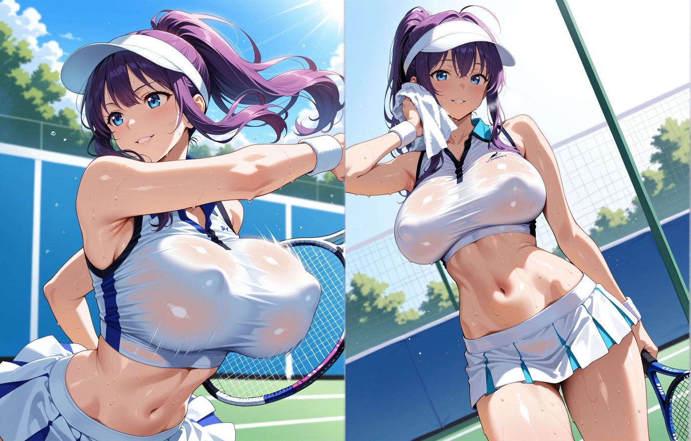 スポーツ美少女たちの超食い込みマンスジを超接写スペシャル!!_2