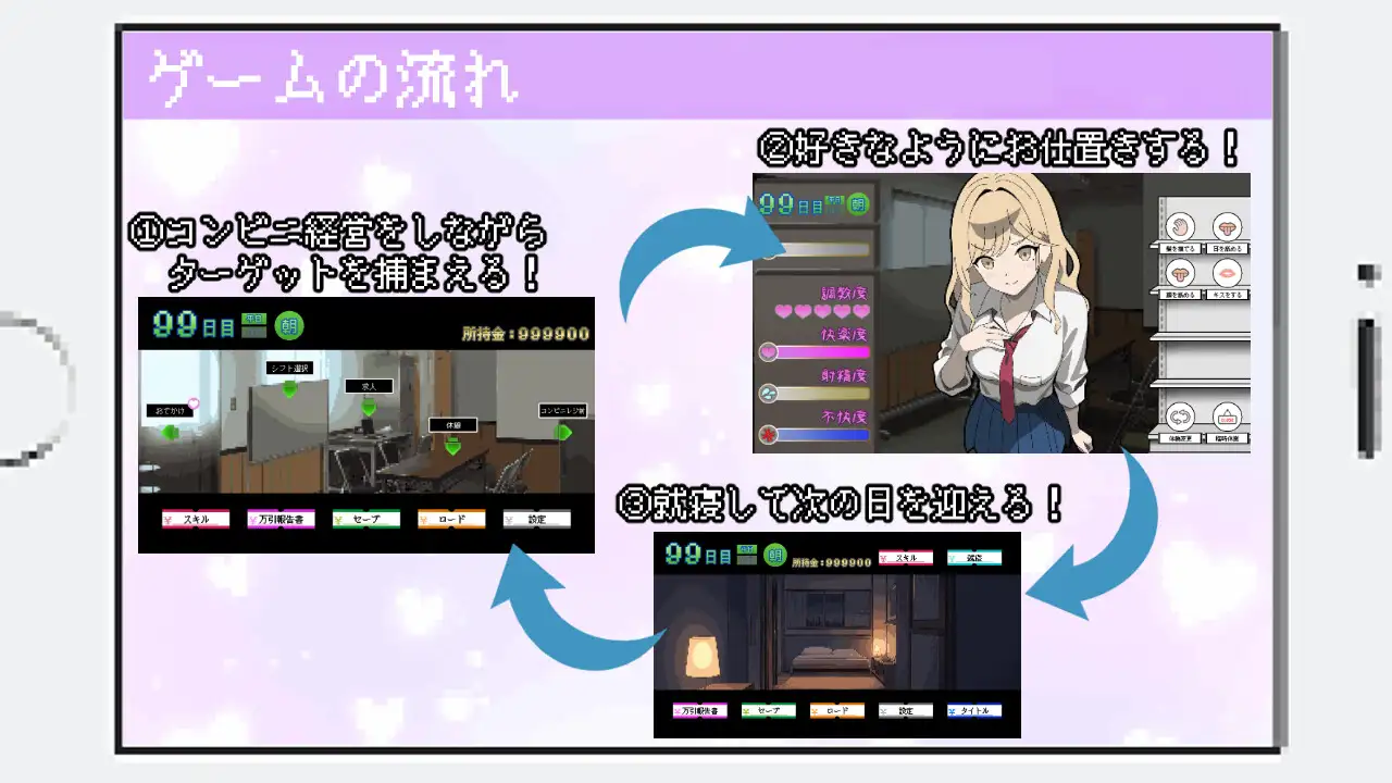 [SLG/AI汉化] 百万引町の境界線な彼女たち [PC/714M/百度]