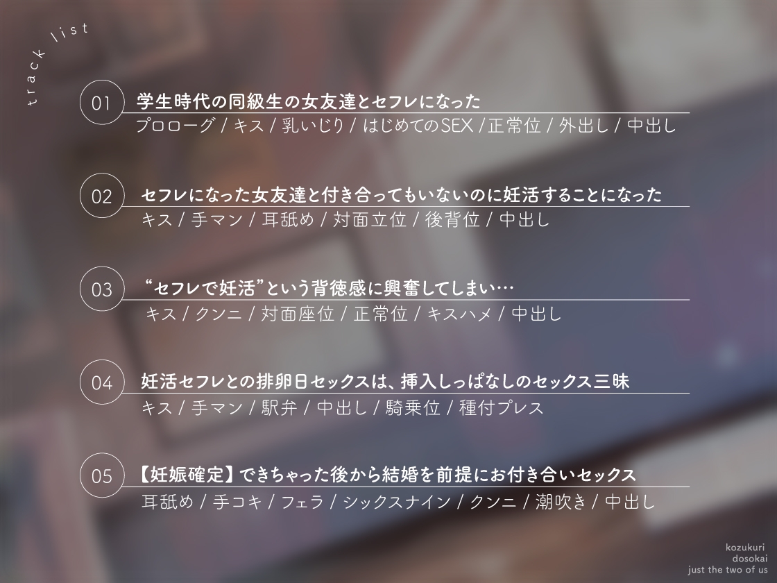 ふたりっきりの子作り同窓会。ず〜っとち●こ挿れっぱなし♡密着孕ませSEX 画像5