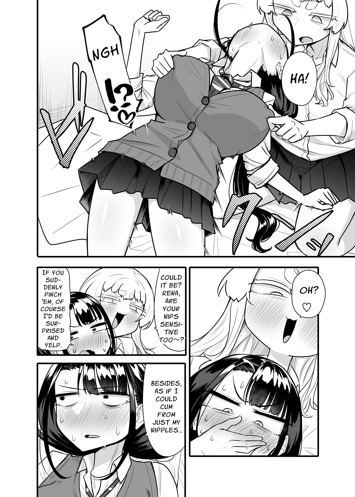 [ENG Ver.] Inseparable Girls' Weak Nipples 022