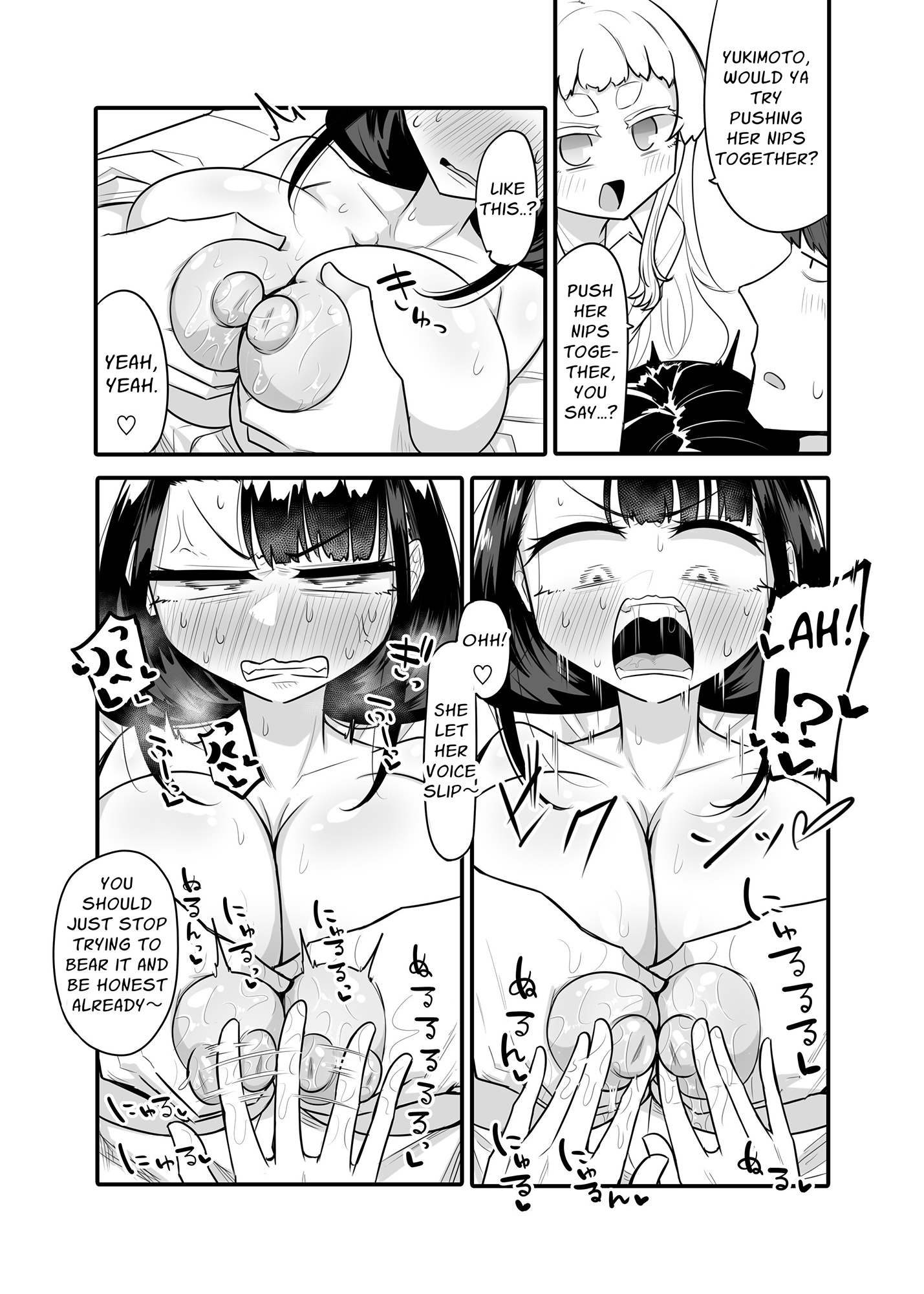 [ENG Ver.] Inseparable Girls' Weak Nipples 023