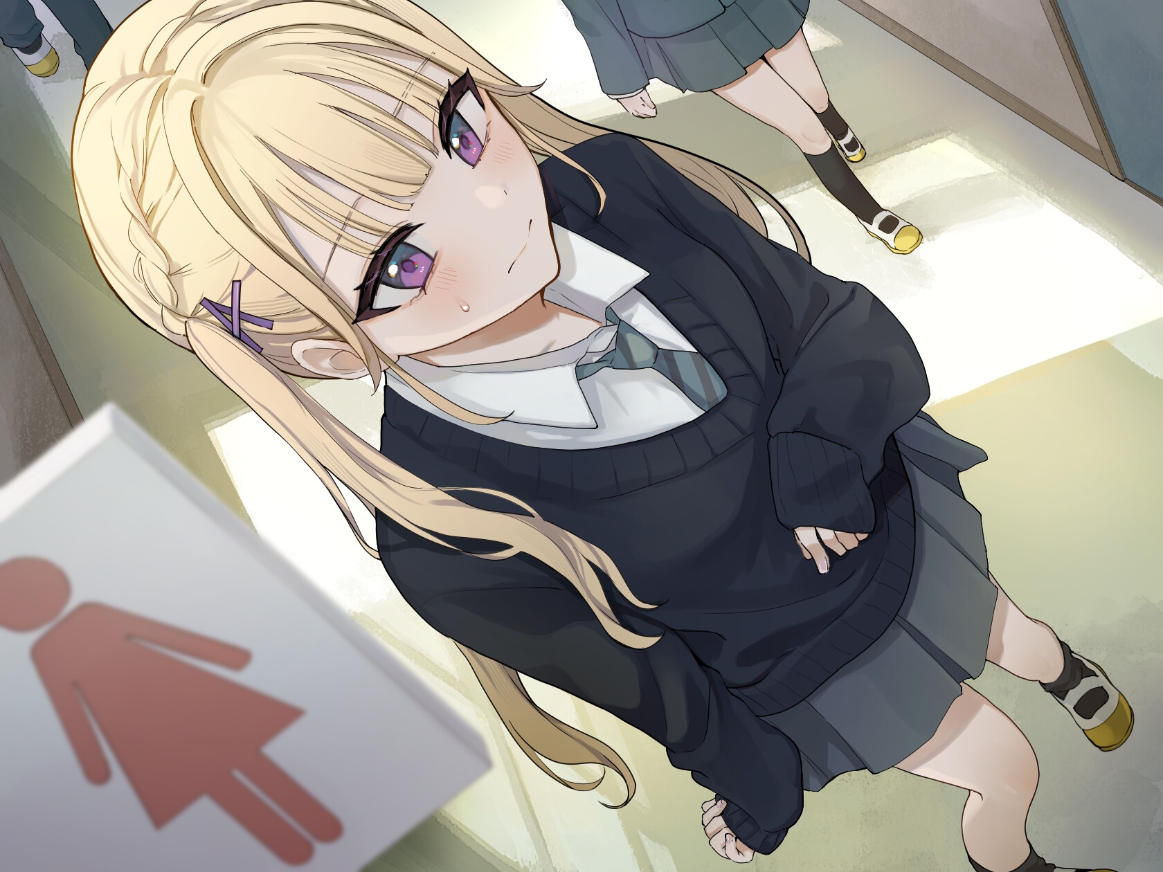 【排泄我慢】光莉ちゃんは学校のトイレを使いたくない。〜便秘×ADV式音声作品〜_1