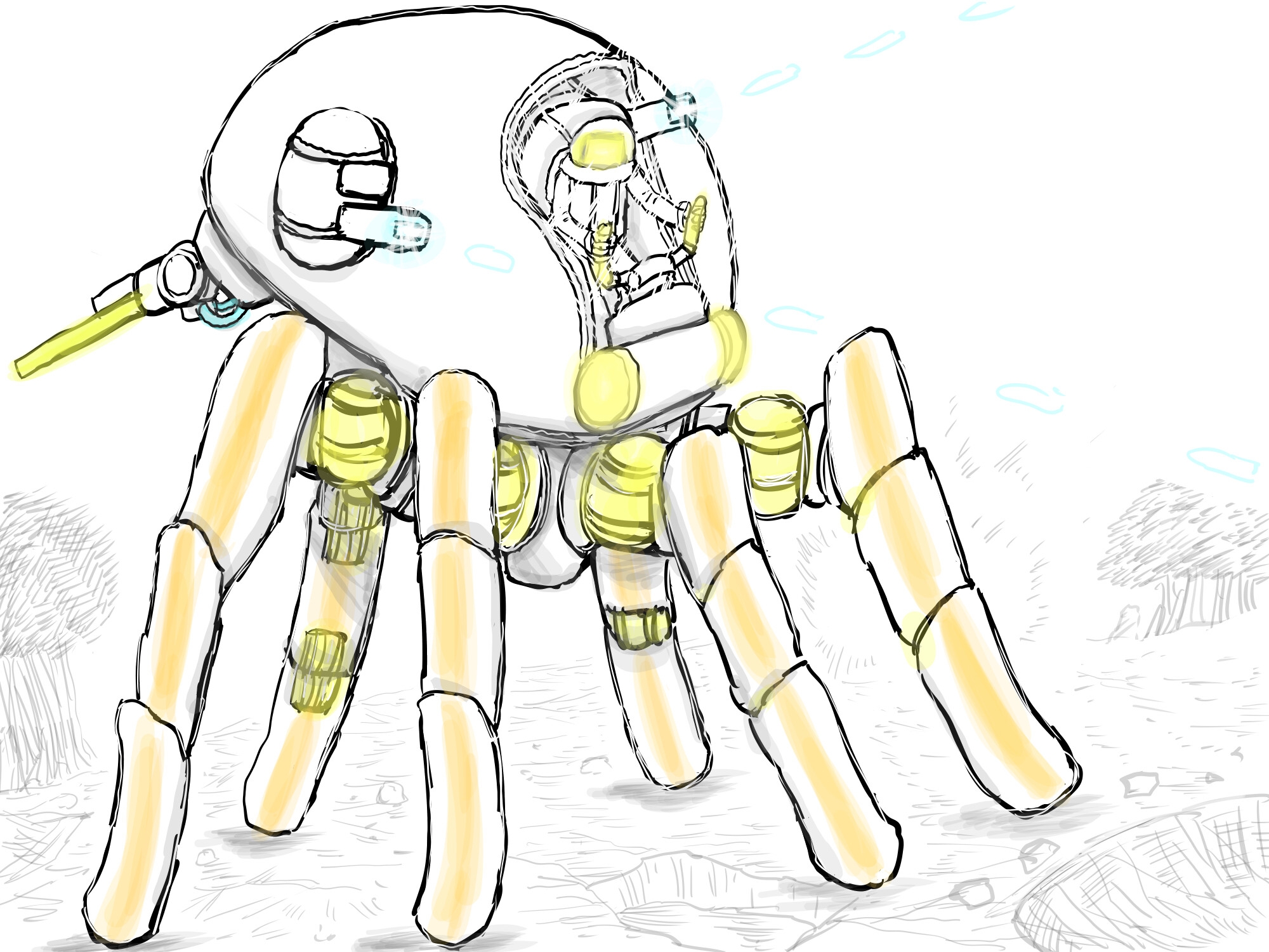 パーティクルランド   ビジターランド   スカイフィッシュ  短編集合計7話 イラスト41枚