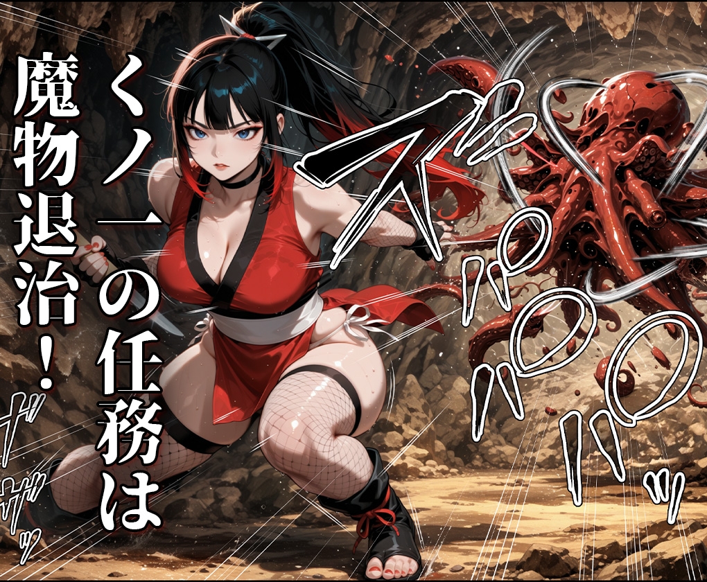 魔姦のサーガII～魔ダコの苗床に堕とされしくノ一～ 画像1