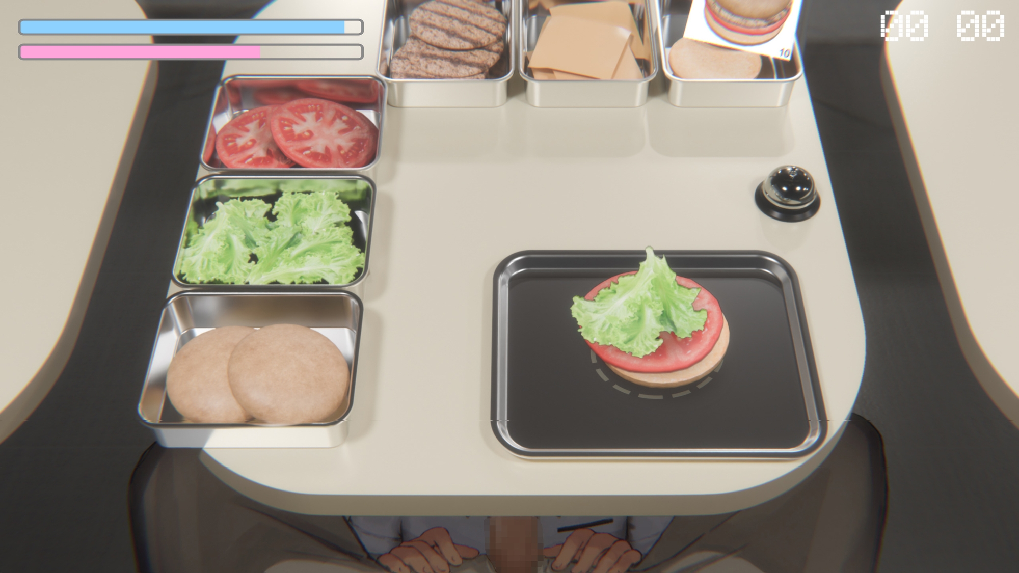 Four Nights at the Burger Shop ~ハンバーガー食べながら食べられるミニゲーム~ 画像3