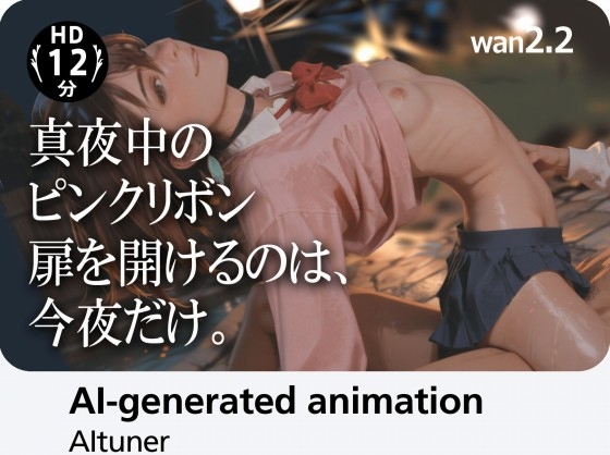 【12分HD】真夜中のピンクリボン――扉を開けるのは、今夜だけ。