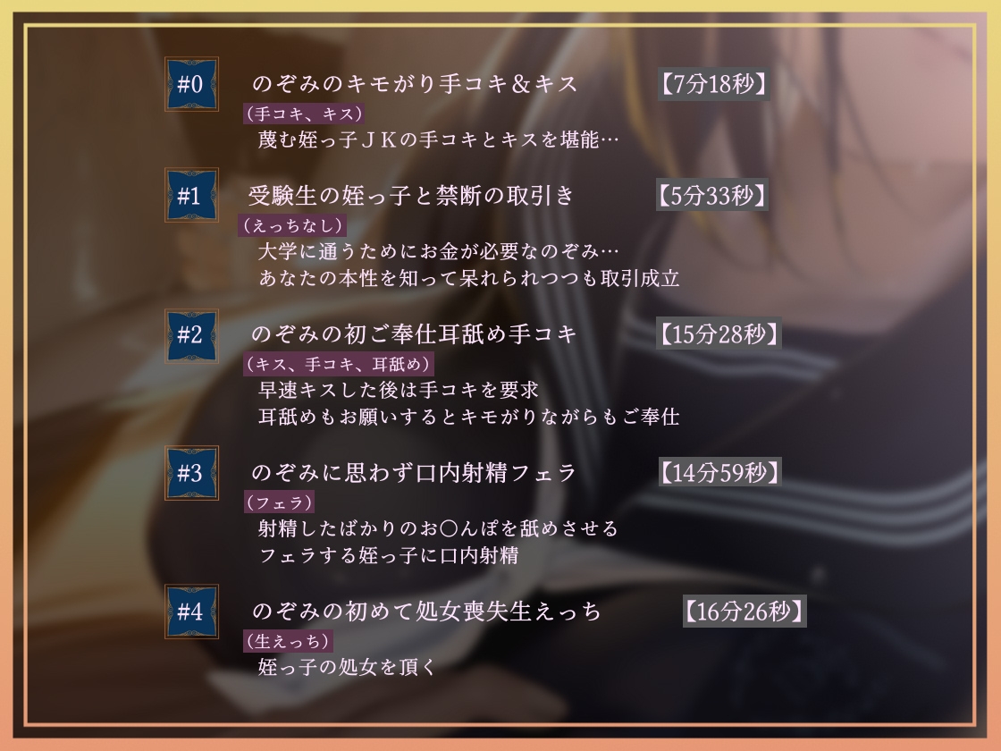 【低音囁き】きっも…。～低音クール真面目受験生に耳元で蔑まれながらキモがられお射精～ サンプル4