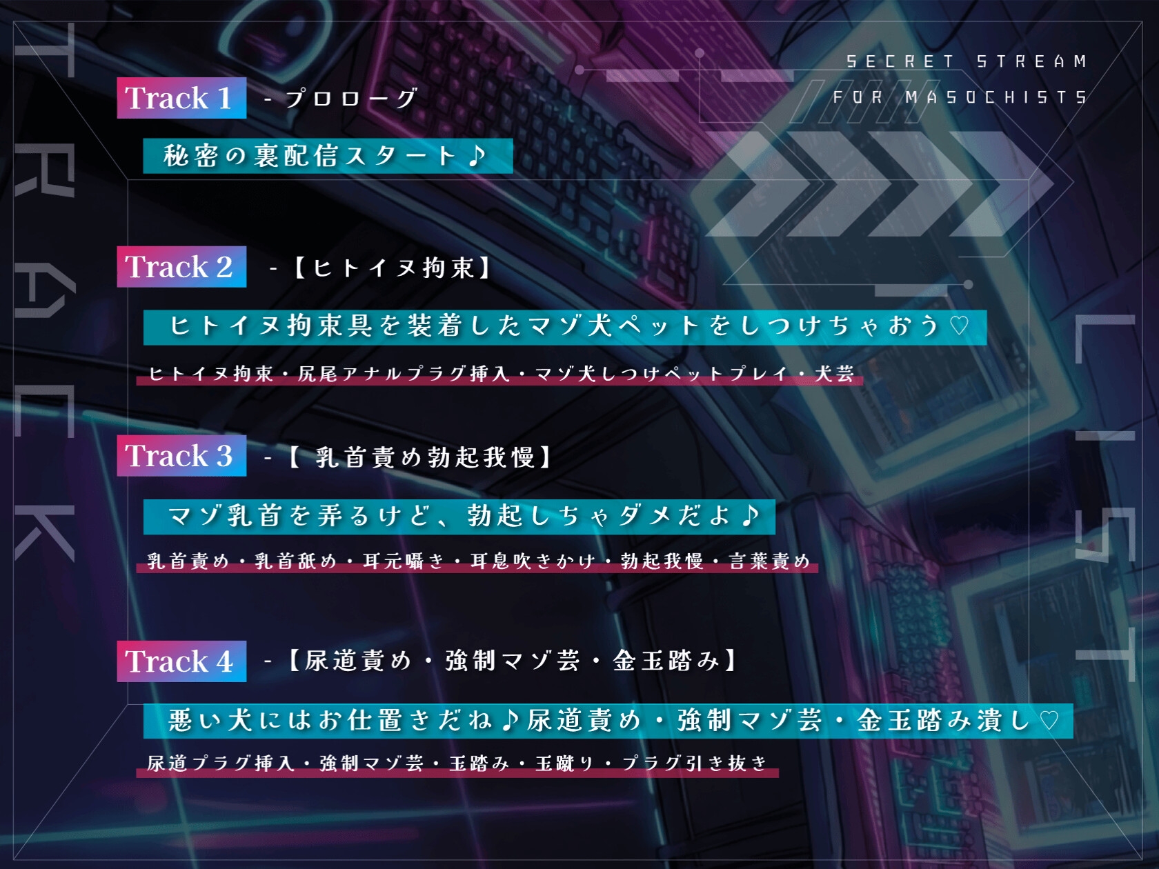 【ドM向け】裏配信 〜配信者のマゾ犬ペットになって調教ライブ配信♡〜 画像3