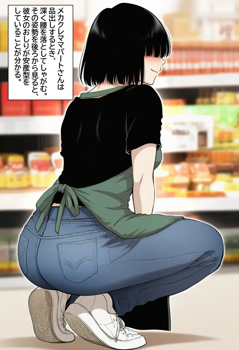 メカクレママを孕ませたい！メカクレ巨乳ママに無責任中出ししまくって孕ませる話。 サンプル画像 2