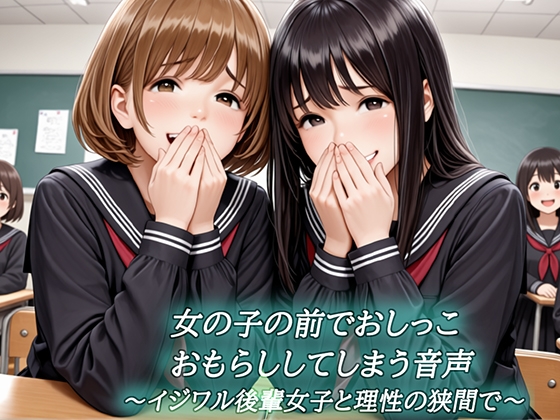 女の子の前でおしっこおもらししてしまう音声~イジワル後輩女子と理性の狭間で~ 画像1