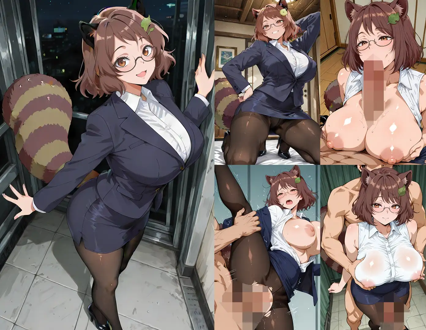 化け狸の親分さんとイチャコスエッチ サンプル画像 3